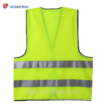 Wholesale High Quality Hi Vis Reflective 3M Scotchlite Safety Vest Zipper High Visibility Workwear Jacket